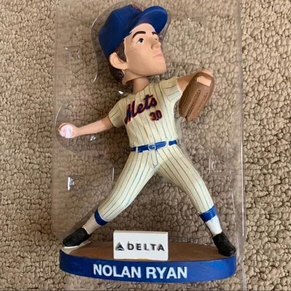 🆕 Nolan Ryan SGA 2014 Mets 1969 New York Mets Bobblehead ⭐️ - Picture 5 of 5